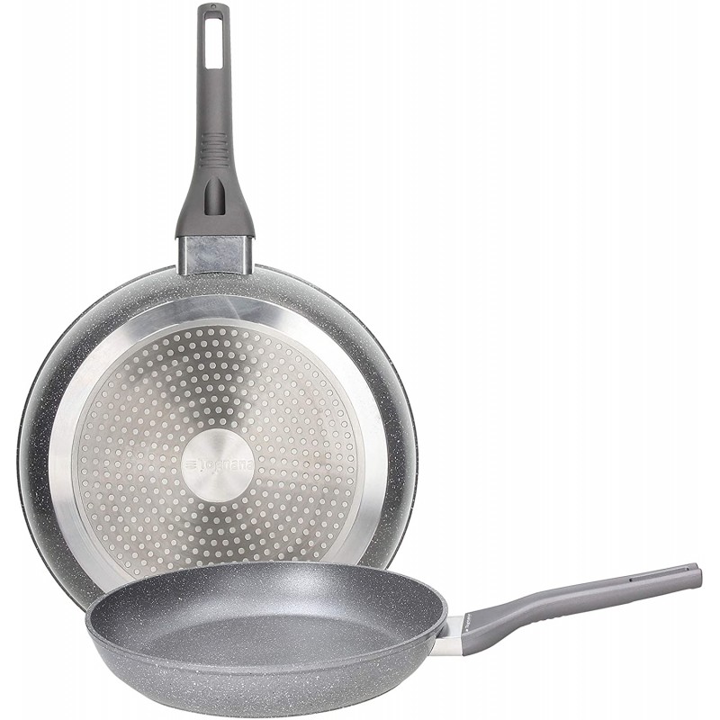 Bis padelle 24/28cm grancucina phaetra tognana