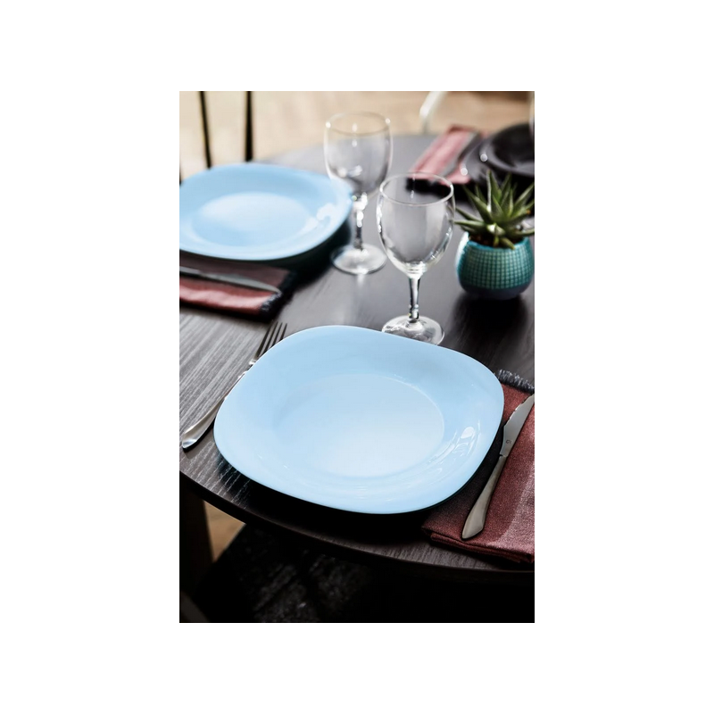Servizio piatti da tavola 18 pezzi carine light blue