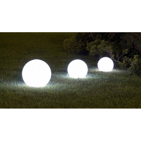 Lampade da esterno Bizzotto pool/garden sfera ball diametro 40 cm 827406  arredo esterno giardino