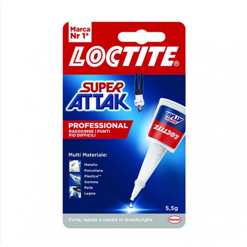 Adesivo Universale Loctite Super Attak Istantaneo Permanente –