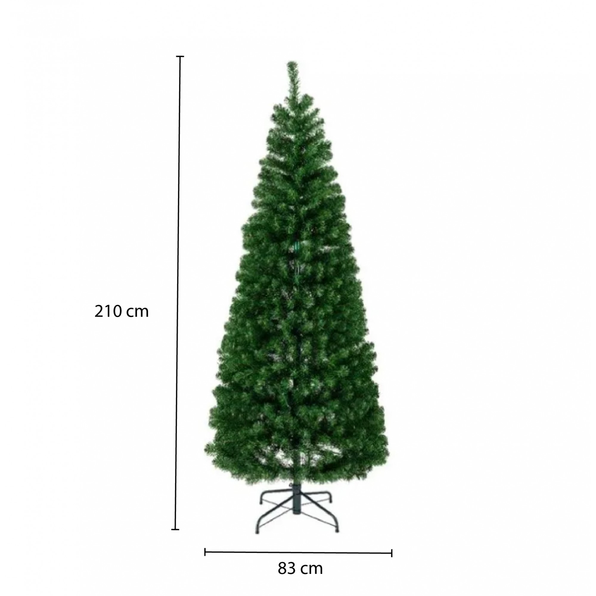 Everlands Albero di Natale Pop-up Verde 210 cm, Diametro 83 cm, Apertura a  Ombrello, 12 Anni Di Garanzia