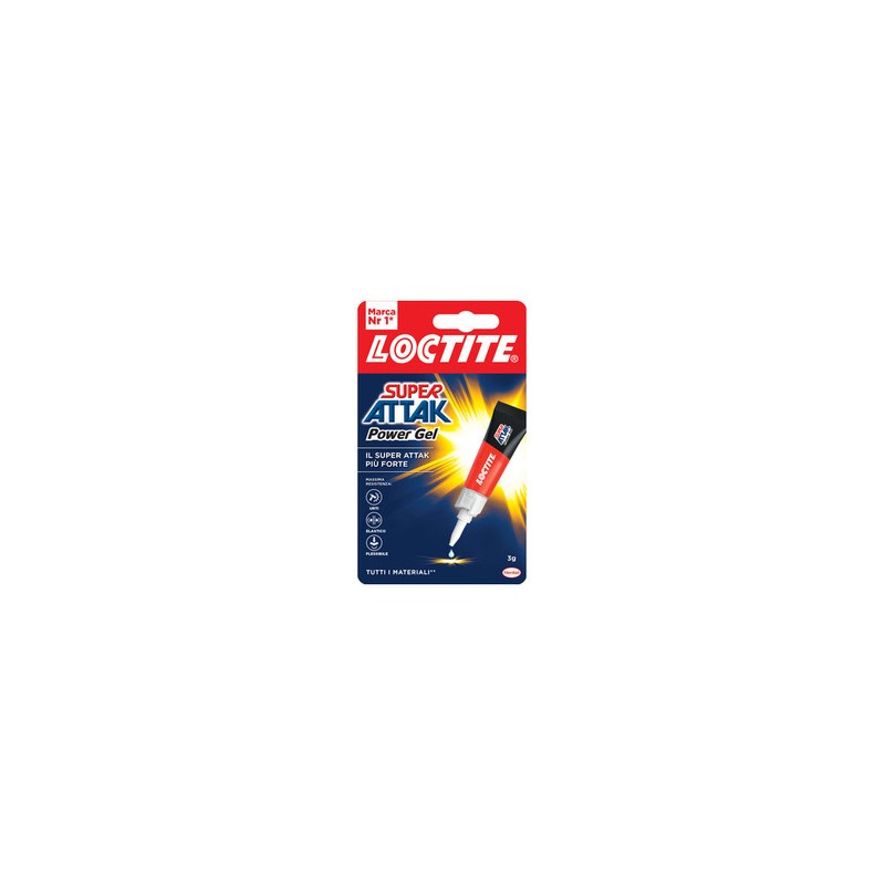 LOCTITE SUPER ATTAK ORIGINAL adesivo universale istantaneo 3g - Il