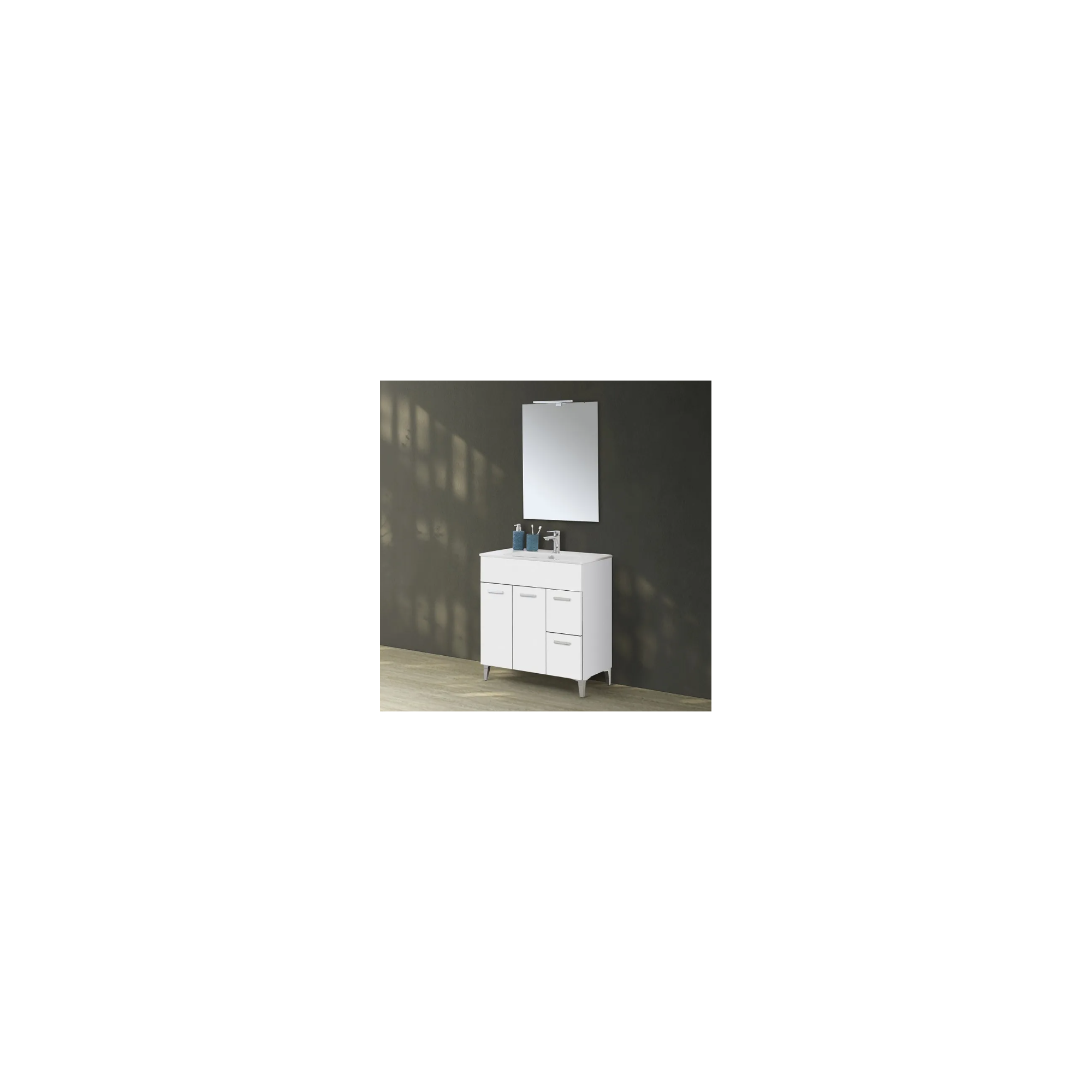 mobile bagno 80 cm a terra