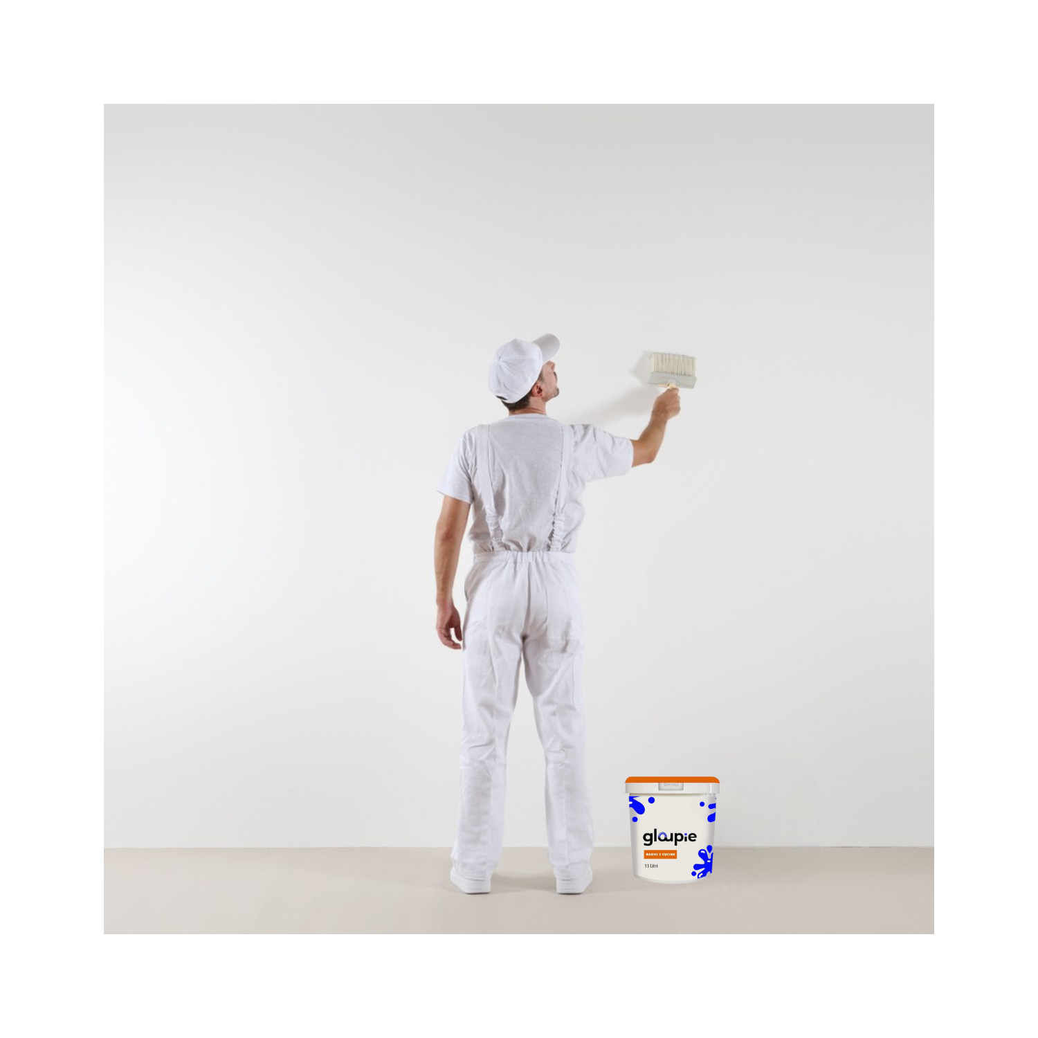GLOUPIE BAGNI E CUCINE Pittura All'Acqua Traspirante Per Pareti Di Bagno E Cucin - Foto 6 di 7