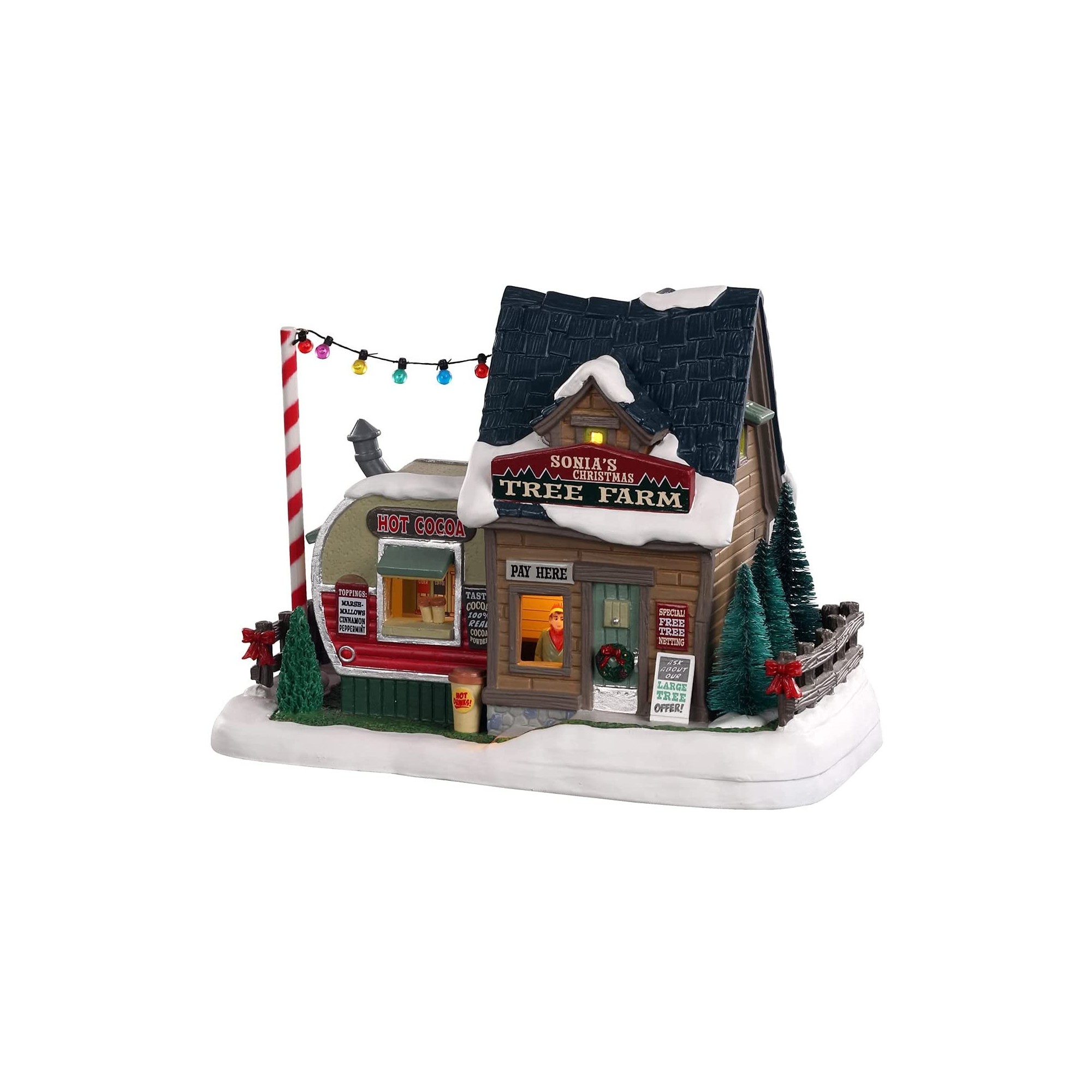 Lemax Lemax sonia's tree farm 05695 villaggio di natale 
