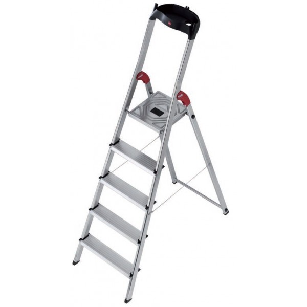 Sgabello Pieghevole Elevon 3 Gradini | Acciaio Robusto, Pedata Ampia Antiscivolo, Portata 150kg