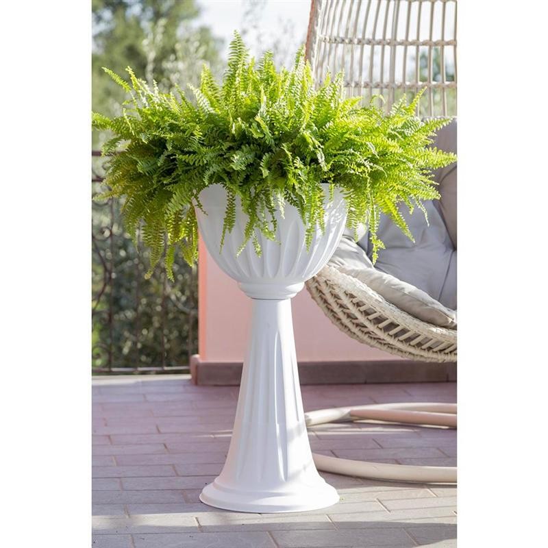BAMA Colonna Alba Diametro cm 43x74.5h litri 20 Bianco Bama 31890 