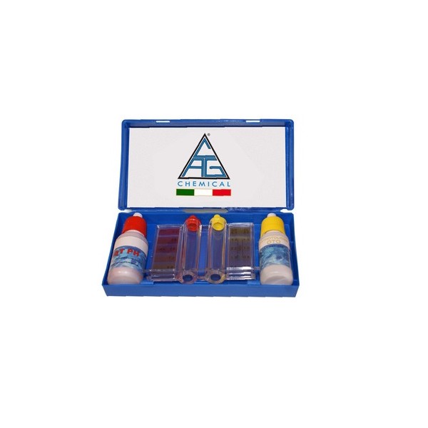 Pastiglie cloro piscine Test-kit per ph piscine liquidi in flacone chemical