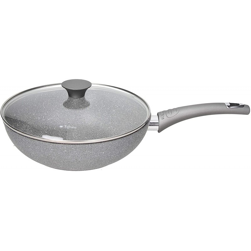 Tognana pure roq wok 28 cm con coperchio wr7915tproq