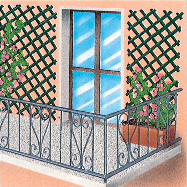 BAMA VASO CAMPANA IN PLASTICA BAMA HEDERA TERRACOTTA PIANTE FIORI 