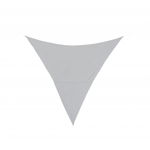 Teli ombreggianti Vela ombreggiante triangolare 5x5mt grigio 792056