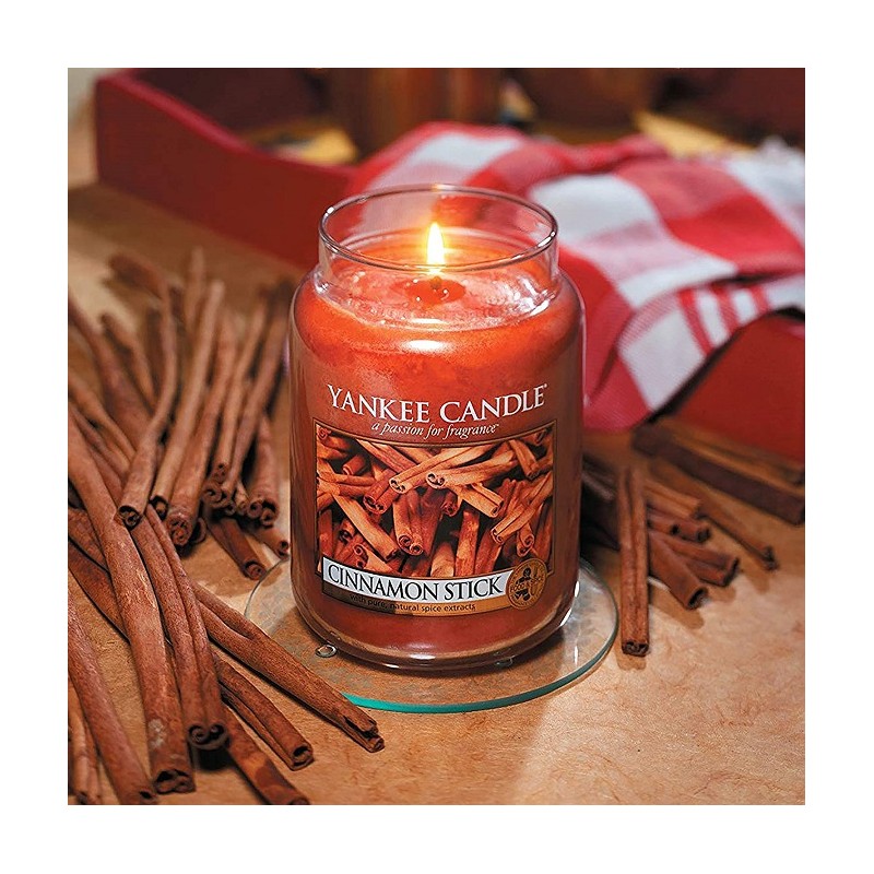 YANKEE CANDLE - Candela Profumata Cinnamon Stick in Giara Grande