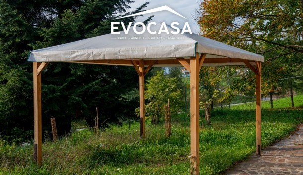 Gazebo in legno fai da te: tutti i passaggi